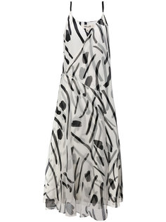 платье с абстрактным рисунком Dvf Diane Von Furstenberg