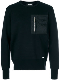 толстовка с нагрудным карманом Dsquared2