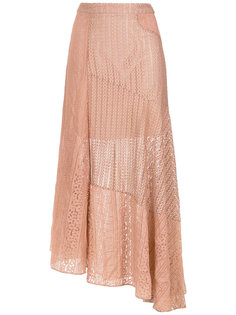 maxi lace skirt Giuliana Romanno