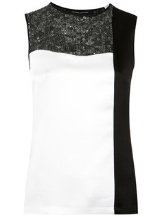 bicolour tank top Gloria Coelho
