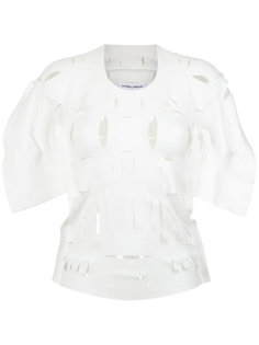 cut out details blouse Gloria Coelho