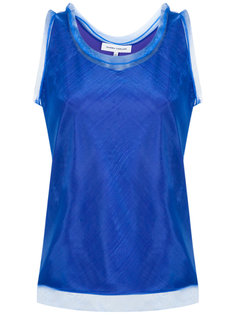 organza tank top Gloria Coelho