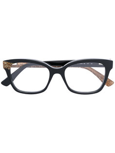 очки в прямоугольной оправе Jimmy Choo Eyewear