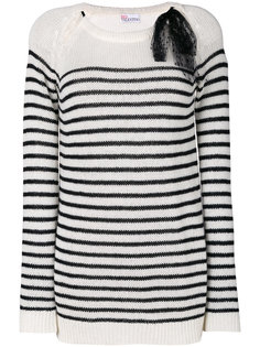 полосатый джемпер Red Valentino