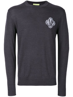 толстовка с вышивкой логотипа Versace Jeans