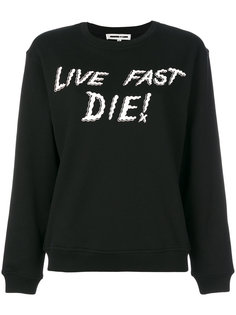 толстовка Live Fast Die McQ Alexander McQueen