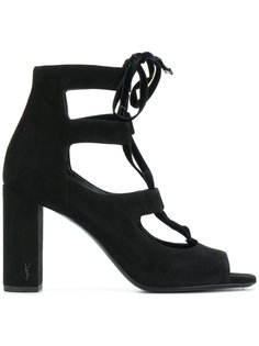босоножки на шнуровке LouLou 95 Saint Laurent