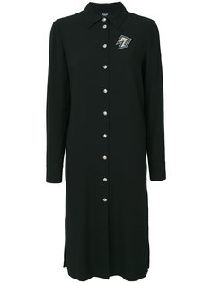 платье-рубашка с вырезом на спине Versus