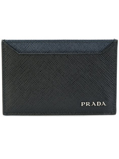 визитница с логотипом  Prada