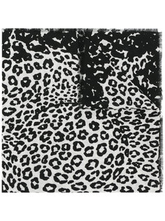 шаль с леопардовым рисунком Marc Jacobs