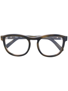 очки в оправе квадратной формы Chloé Eyewear
