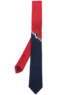 галстук с контрастной полоской Thom Browne