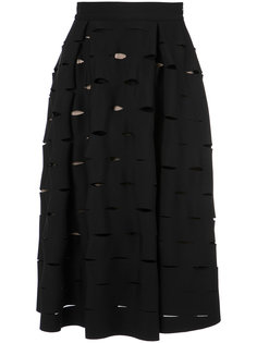 cut out A-line skirt Gloria Coelho