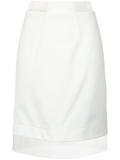 sheer panels skirt Gloria Coelho