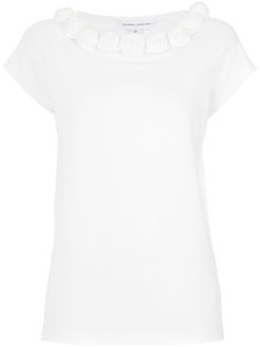 floral appliqué top Gloria Coelho