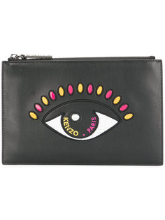 клатч с изображением глаза Kenzo