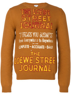 свитер Street Journal Loewe