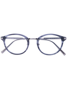очки в круглой оправе Ermenegildo Zegna