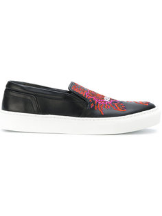 кроссовки с рисунком тигра Kenzo