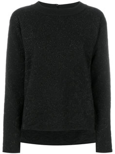 вязаный свитер с блестками Fendi