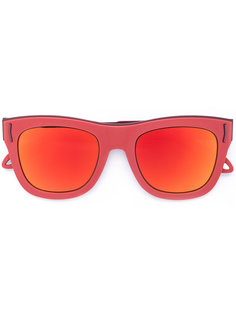 зеркальные солнцезащитные очки Givenchy Eyewear