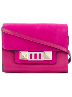 Leather Nubuck PS11 Wallet With Strap Proenza Schouler