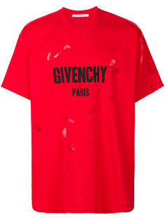 футболка с принтом-логотипом Columbian-fit Givenchy