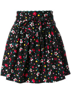 юбка с узором в виде нарисованных цветов Marc Jacobs