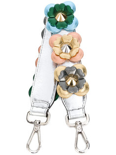 маленькая лямка для сумки с цветочной аппликацией Fendi