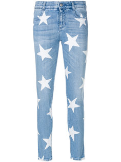 узкие джинсы со звездами Stella McCartney