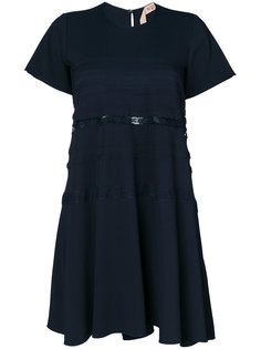 платье с прозрачной кружевной вставкой Nº21