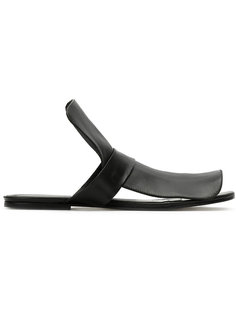 leather flat sandals Gloria Coelho