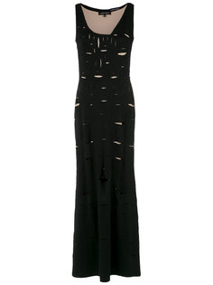 cut out details gown Gloria Coelho