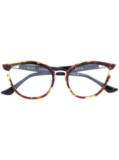 очки с оправой "бабочка" Mikro  Dita Eyewear