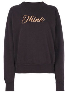 толстовка с вышивкой Think Isabel Marant Étoile