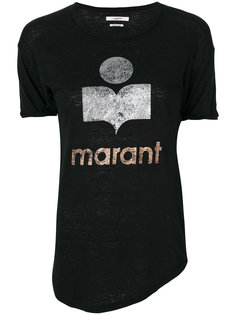 футболка с принтом-логотипом Isabel Marant Étoile