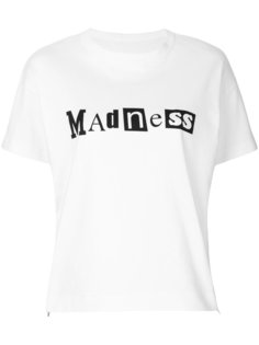 футболка с логотипом Madness Sacai