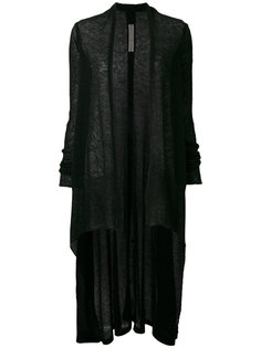 длинный кардиган с запахом  Rick Owens