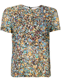 футболка с абстрактным рисунком Victoria Beckham