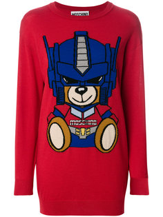 платье-толстовка Transformer Bear Moschino