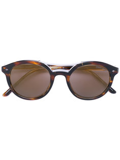 солнцезащитные очки в круглой оправе Giorgio Armani