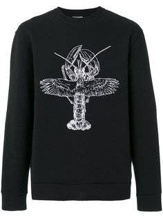 толстовка с принтом Winged Lobster Lanvin