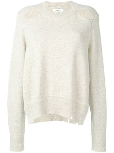 свитер с рваными деталями Isabel Marant Étoile