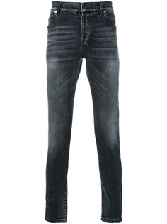 джинсы с потертой отделкой Balmain