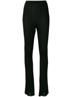 расклешенные брюки с ребристой фактурой Givenchy