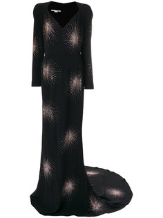 платье с украшением из кристаллов в виде фейерверков Stella McCartney
