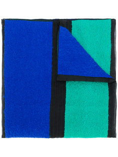 широкий полосатый шарф Giorgio Armani