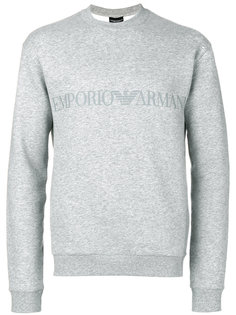 толстовка с логотипом  Emporio Armani