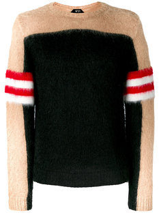 свитер дизайна "колор-блок" Nº21