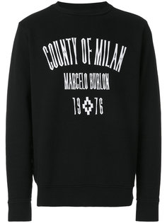 толстовка с круглым вырезом Jak Marcelo Burlon County Of Milan